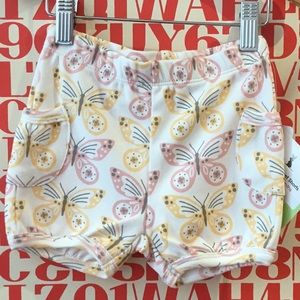 Silkberry Baby Organic Cotton Pocket Shorts, NEW WITH TAGS